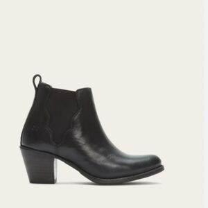 Frye Jackie Gore Ankle Boot Black 8.5